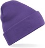 Beechfield CB45 Original Cuffed Beanie - Purple - One Size afbeelding