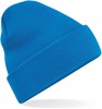 Beechfield CB45 Original Cuffed Beanie - Sapphire Blue - One Size afbeelding