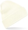 Beechfield CB45 Original Cuffed Beanie - Soft White - One Size afbeelding