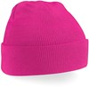 Beechfield CB45b Junior Original Cuffed Beanie - Fuchsia - One Size afbeelding