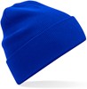 Beechfield CB45N Organic Cotton Original Cuffed Beanie - Bright Royal - One Size afbeelding
