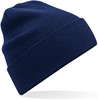 Beechfield CB45N Organic Cotton Original Cuffed Beanie - Oxford Navy - One Size afbeelding