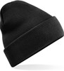 Beechfield CB45R Recycled Original Cuffed Beanie - Black - One Size afbeelding