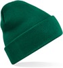 Beechfield CB45R Recycled Original Cuffed Beanie - Bottle Green - One Size afbeelding