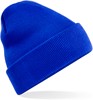 Beechfield CB45R Recycled Original Cuffed Beanie - Bright Royal - One Size afbeelding