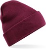 Beechfield CB45R Recycled Original Cuffed Beanie - Burgundy - One Size afbeelding