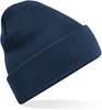 Beechfield CB45R Recycled Original Cuffed Beanie - French Navy - One Size afbeelding