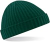 Beechfield CB460 Trawler Beanie - Bottle Green - One Size afbeelding