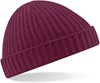 Beechfield CB460 Trawler Beanie - Burgundy - One Size afbeelding