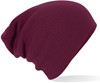 Beechfield CB461 Slouch Beanie - Burgundy - One Size afbeelding