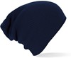 Beechfield CB461 Slouch Beanie - French Navy - One Size afbeelding