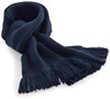 Beechfield CB470 Classic Knitted Scarf - French Navy - 152 x 18 cm afbeelding