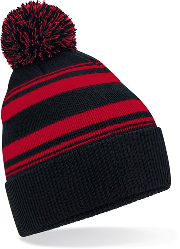 Beechfield CB473R Striped Fan Beanie
