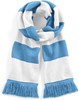 Beechfield CB479 Stadium Scarf - Sky Blue/White - One Size afbeelding