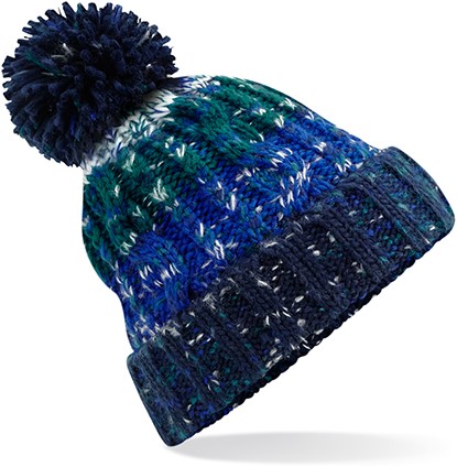 Beechfield CB486 Corkscrew Pom Pom Beanie