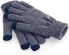 Beechfield CB490 TouchScreen Smart Gloves - Heather Navy - L/XL afbeelding