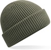 Beechfield CB508R Wind Resistant Breathable Elements Beanie - Olive Green - One Size afbeelding