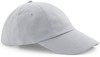 Beechfield CB58 Low Profile Heavy Cotton Drill Cap - Light Grey - One Size afbeelding