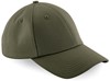 Beechfield CB59 Authentic Baseball Cap - Military Green - One Size afbeelding