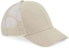 Beechfield CB60 Organic Cotton Trucker Cap - Sand - One Size afbeelding