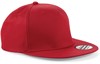 Beechfield CB610 5 Panel Snapback Rapper Cap - Classic Red - One Size afbeelding