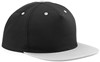 Beechfield CB610c 5 Panel Contrast Snapback - Black/Grey - One Size afbeelding