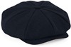 Beechfield CB628 Heritage Baker Boy Cap - Navy Herringbone - S/M afbeelding