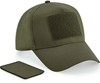 Beechfield CB638 Removable Patch 5 Panel Cap - Military Green - One Size afbeelding