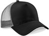 Beechfield CB640 Snapback Trucker - Black/Light Grey - One Size afbeelding