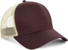 Beechfield CB640 Snapback Trucker - Chocolate/Caramel - One Size afbeelding