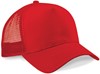 Beechfield CB640 Snapback Trucker - Classic Red/Classic Red - One Size afbeelding