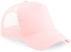 Beechfield CB640B Junior Snapback Trucker - Pastel Pink/Pastel Pink - One Size afbeelding
