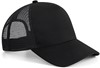 Beechfield CB642 Microknit Snapback Trucker - Black - One Size afbeelding