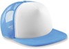 Beechfield CB645 Vintage Snapback Trucker Cap - Sky Blue/White - One Size afbeelding