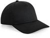 Beechfield CB649 Urbanwear 5 Panel Snapback - Black - One Size afbeelding