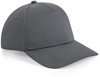 Beechfield CB649 Urbanwear 5 Panel Snapback - Graphite Grey - One Size afbeelding
