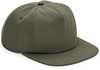 Beechfield CB64N Organic Cotton Unstructured 5 Panel Cap - Olive Green - One Size afbeelding