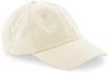 Beechfield CB653 Low Profile 6 Panel Dad Cap - Beige - One Size afbeelding
