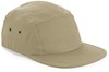 Beechfield CB654 Canvas 5 Panel Camper Cap - Desert Sand - One Size afbeelding