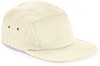 Beechfield CB654 Canvas 5 Panel Camper Cap - Natural - One Size afbeelding