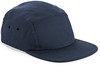 Beechfield CB654 Canvas 5 Panel Camper Cap - Navy - One Size afbeelding