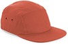 Beechfield CB654 Canvas 5 Panel Camper Cap - Terracotta - One Size afbeelding