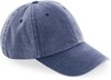 Beechfield CB655 Low Profile Vintage Cap - Vintage Denim - One Size afbeelding