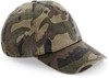 Beechfield CB655 Low Profile Vintage Cap - Vintage Jungle Camo - One Size afbeelding