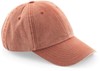Beechfield CB655 Low Profile Vintage Cap - Vintage Orange - One Size afbeelding
