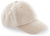 Beechfield CB655 Low Profile Vintage Cap - Vintage Stone - One Size afbeelding