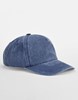 Beechfield CB657 Relaxed 5 Panel Vintage Cap - Vintage Denim - One Size afbeelding