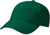Beechfield CB65 Pro-Style Heavy Brushed Cotton Cap - Forest Green - One Size afbeelding