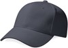 Beechfield CB65 Pro-Style Heavy Brushed Cotton Cap - Graphite Grey - One Size afbeelding