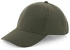 Beechfield CB65 Pro-Style Heavy Brushed Cotton Cap - Olive Green - One Size afbeelding